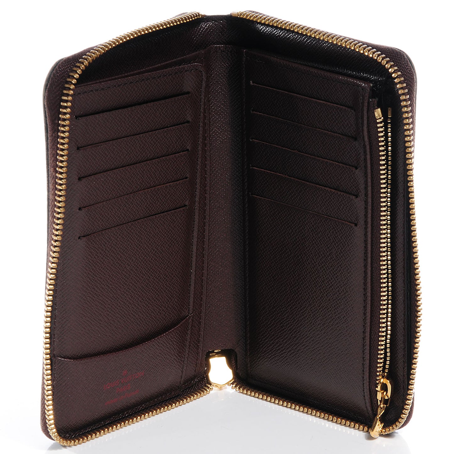 Damier Ebene Zippy Compact Wallet