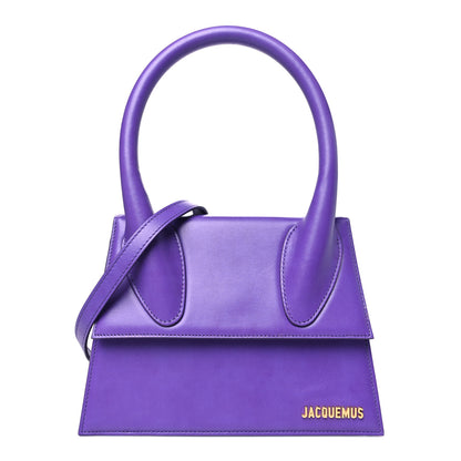Jacquemus Smooth Calfskin Le Grand Chiquito Purple 1 of 9