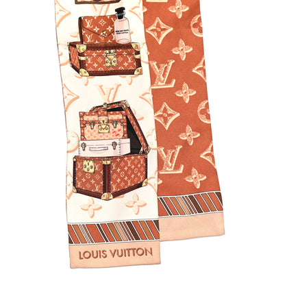 Louis Vuitton Silk Monogram Fall For You Bandeau Brown 2 of 4
