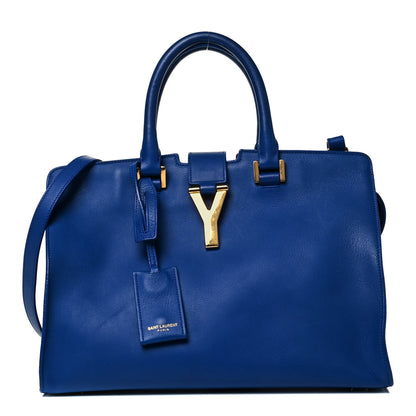 Saint Laurent Calfskin Small Classic Y Cabas Royal Blue 1 of 8