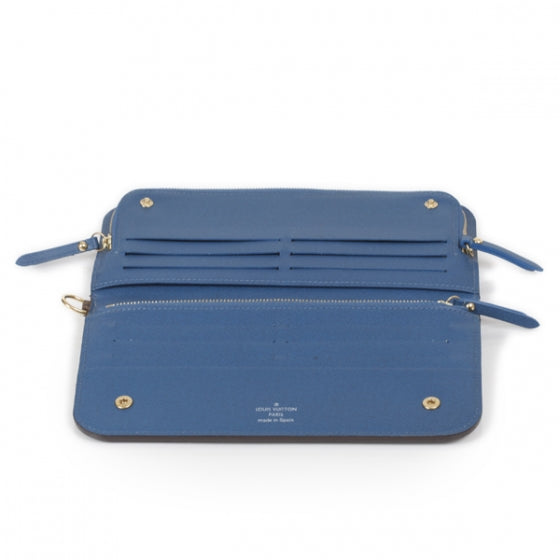 Louis Vuitton Monogram Insolite Wallet Blue 10 of 12
