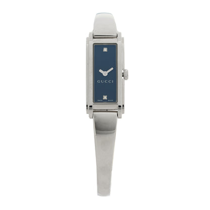 Gucci Stainless Steel Diamond 14mm 109 Horsebit Quartz Watch Black 1 of 5