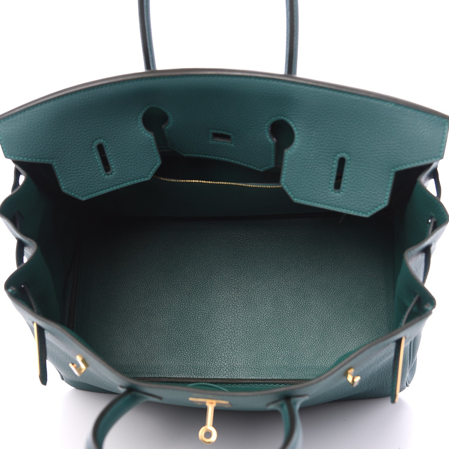 Hermes Togo Birkin 35 Malachite 4 of 10