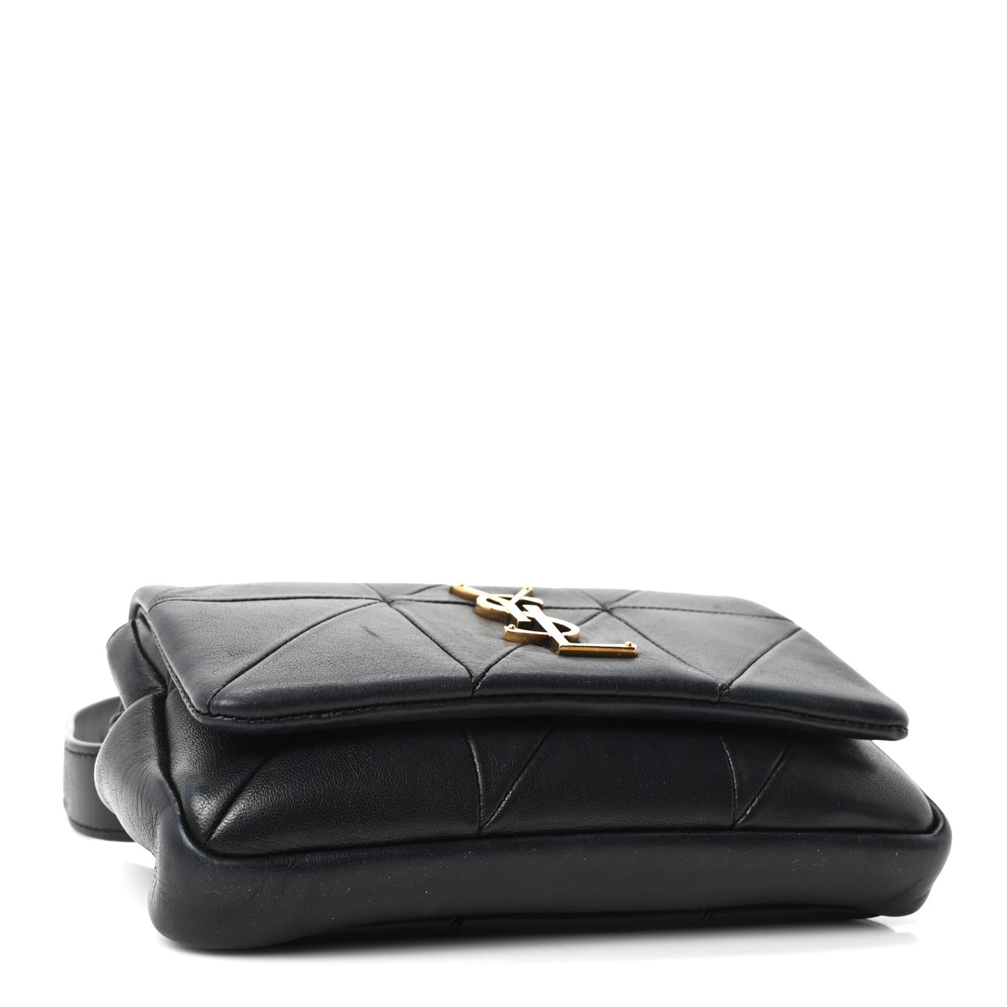 Lambskin Monogram Jamie Belt Bag Black
