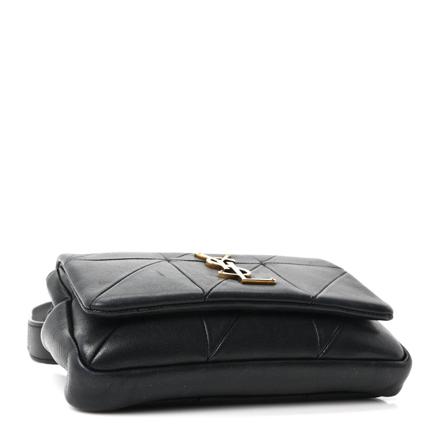 Saint Laurent Lambskin Monogram Jamie Belt Bag Black 3 of 9