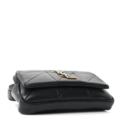 Saint Laurent Lambskin Monogram Jamie Belt Bag Black 3 of 9