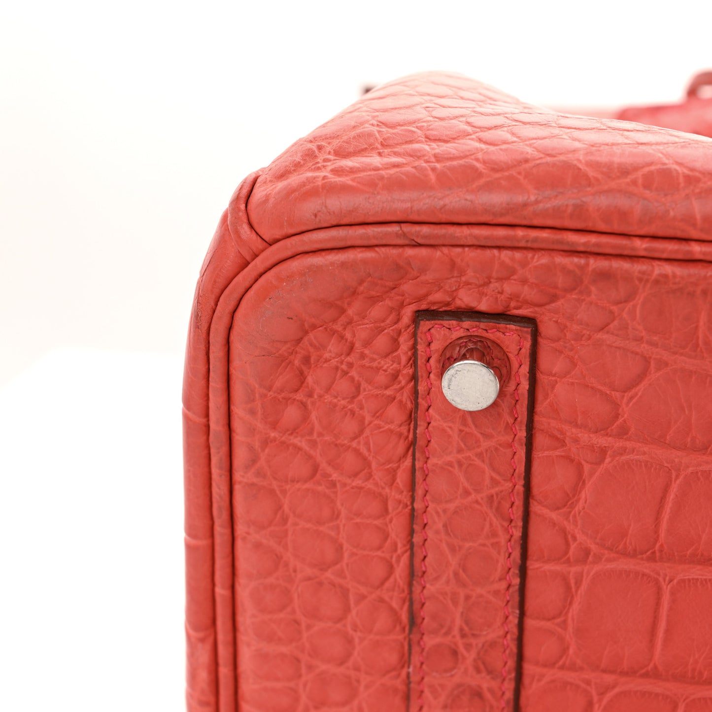Matte Alligator Birkin 35 Bougainvillea