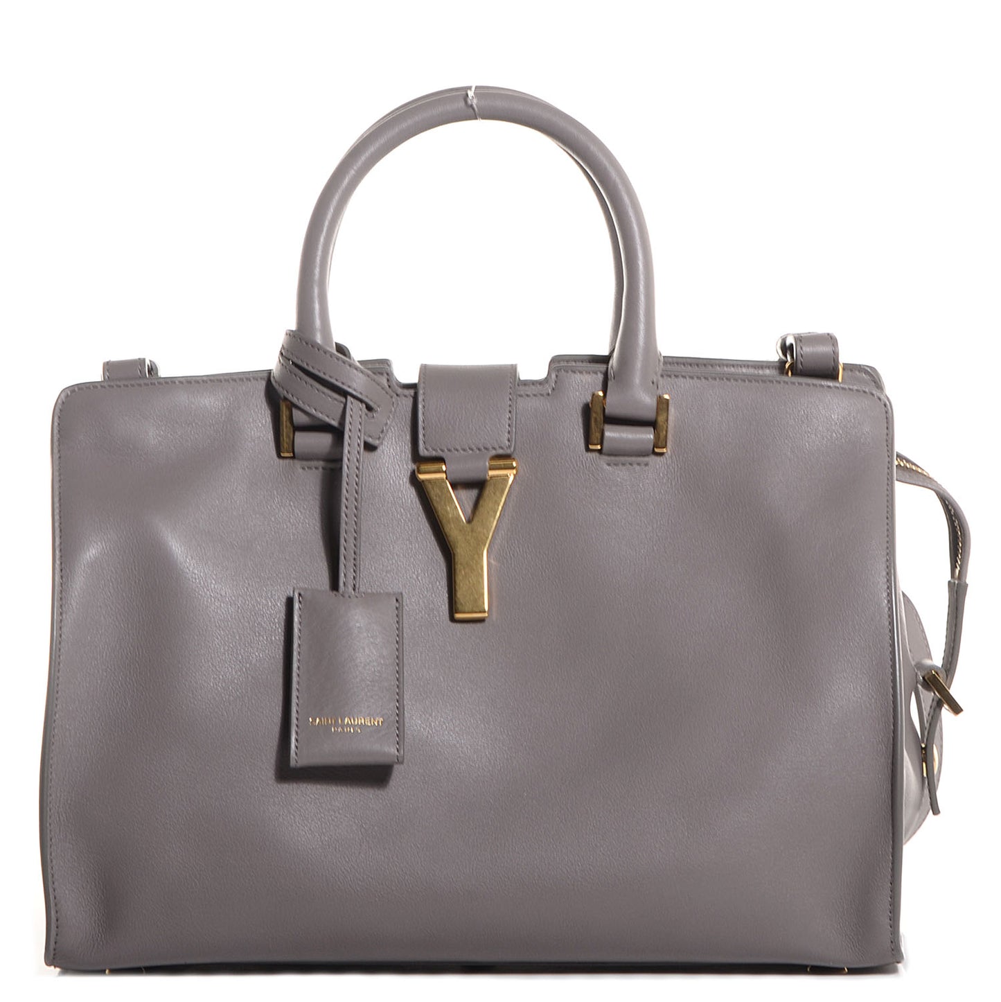 Calfskin Small Classic Y Cabas Fog