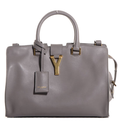 Saint Laurent Calfskin Small Classic Y Cabas Fog 1 of 8