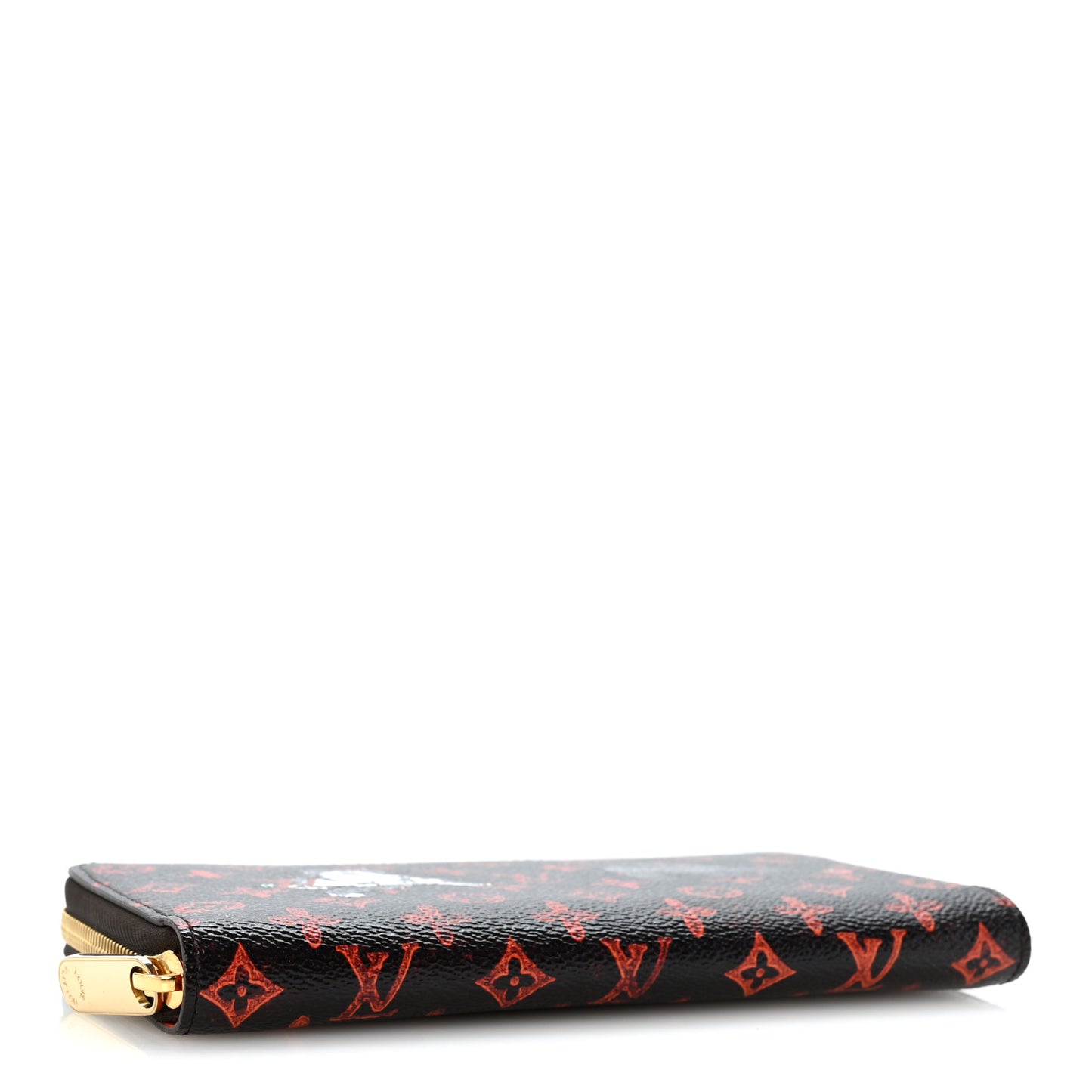 Catogram Zippy Wallet Marron