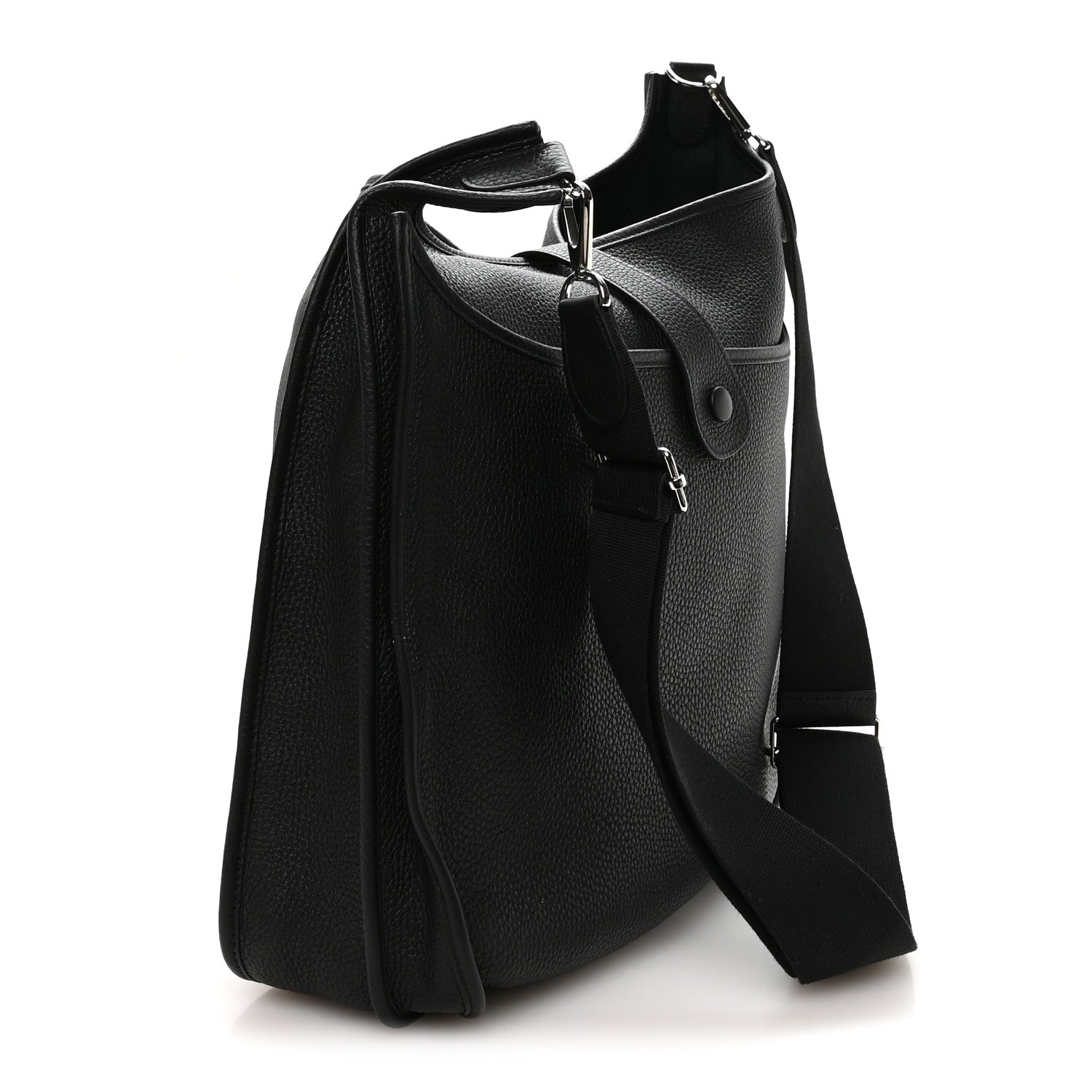 Hermes Taurillon Clemence Evelyne III TGM Black 3 of 10