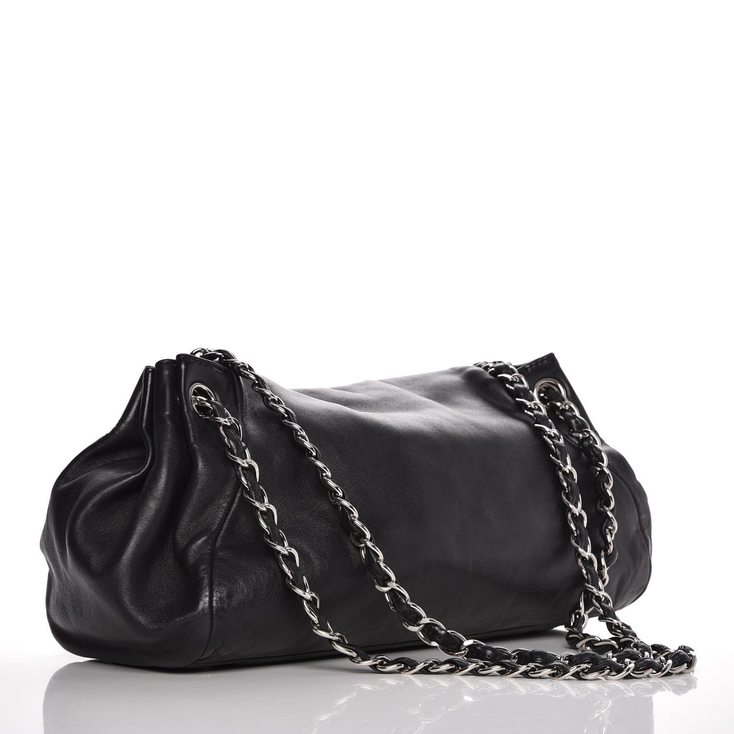 Chanel Lambskin Sensual Accordion Flap Black 3 of 7