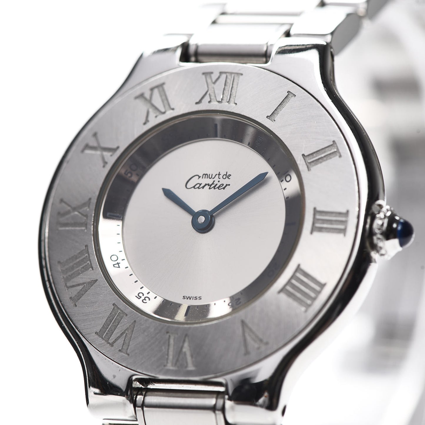 Stainless Steel 31mm Must De 21 Quartz Watch