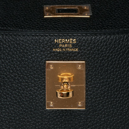 Hermes Togo Kelly Retourne 32 Black 16 of 28