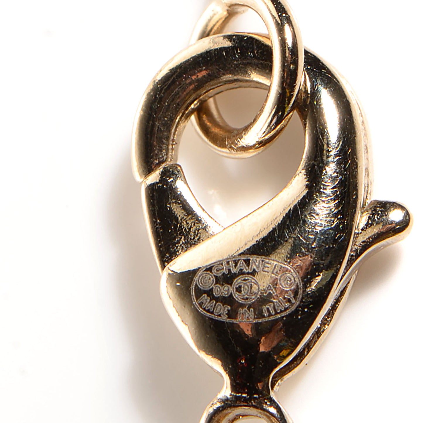 N°5 Perfume CC Necklace Gold