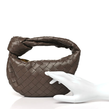Bottega Veneta Nappa Intrecciato Mini Jodie Dark Taupe 3 of 11