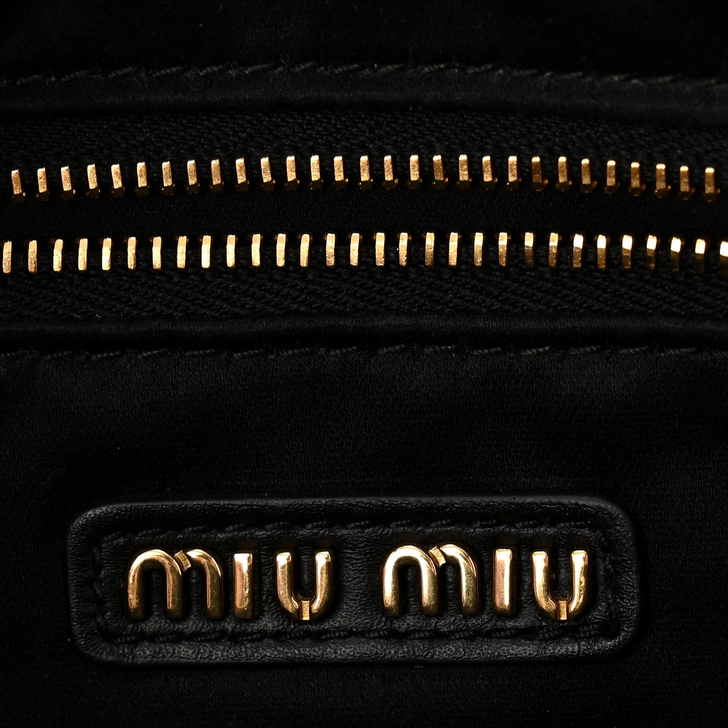 Miu Miu Calfskin Mini Arcadie Top Handle Bag Black 6 of 9