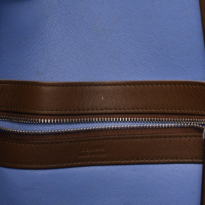 Celine Smooth Calfskin Small Tassel Cabas Phantom Brown Blue 7 of 23
