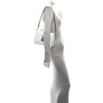 Louis Vuitton Epi Plexiglass Twist Shoulder Bag MM White 2 of 11