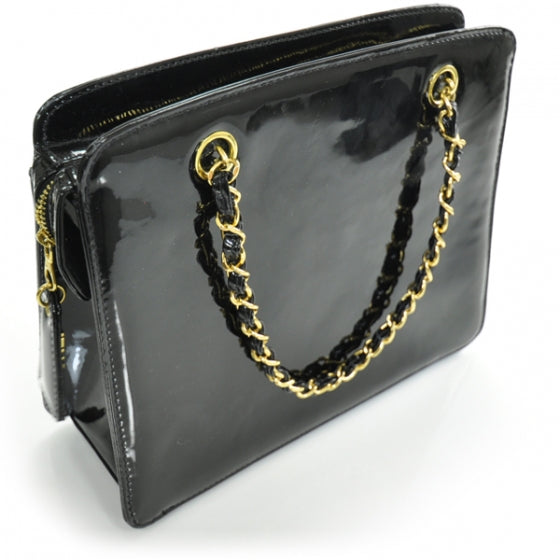 Patent Handbag Black