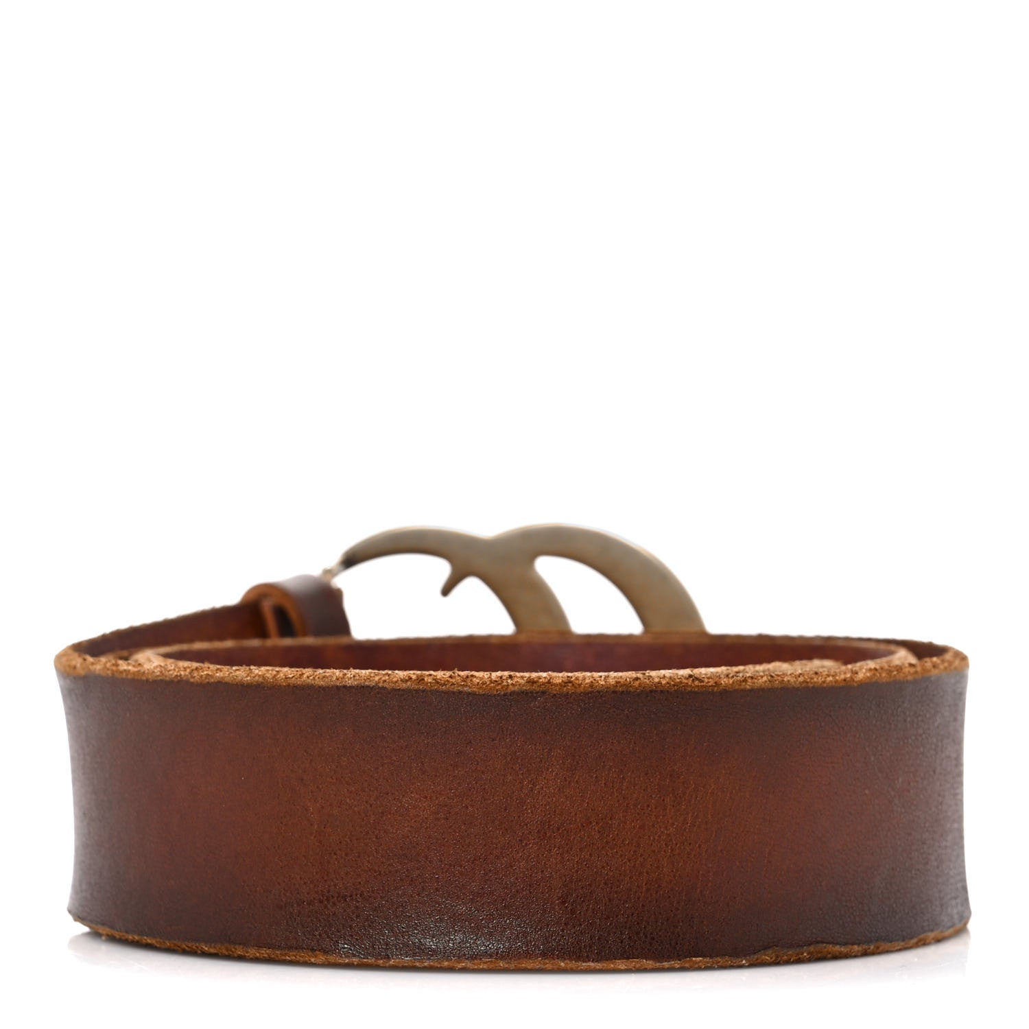 Gucci Faded Calfskin Double G 40mm Belt 85 34 Cuir 2 of 6