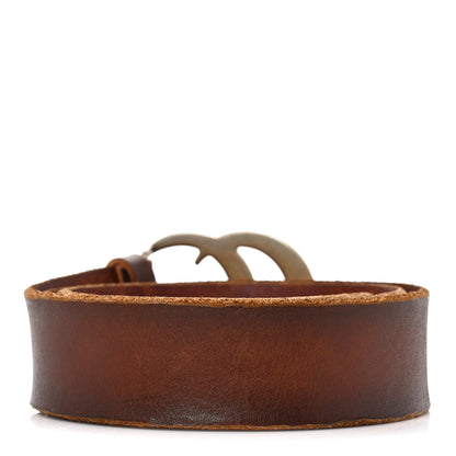 Gucci Faded Calfskin Double G 40mm Belt 85 34 Cuir 2 of 6
