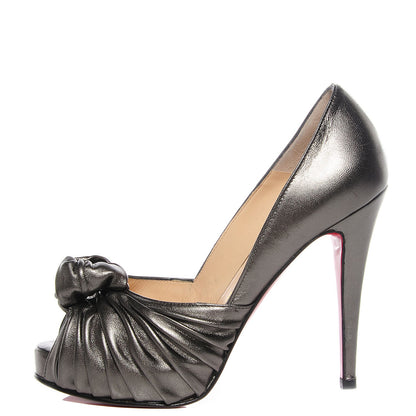 Christian Louboutin Nappa Lady Gres 120 Pumps 36 Pewter 1 of 7