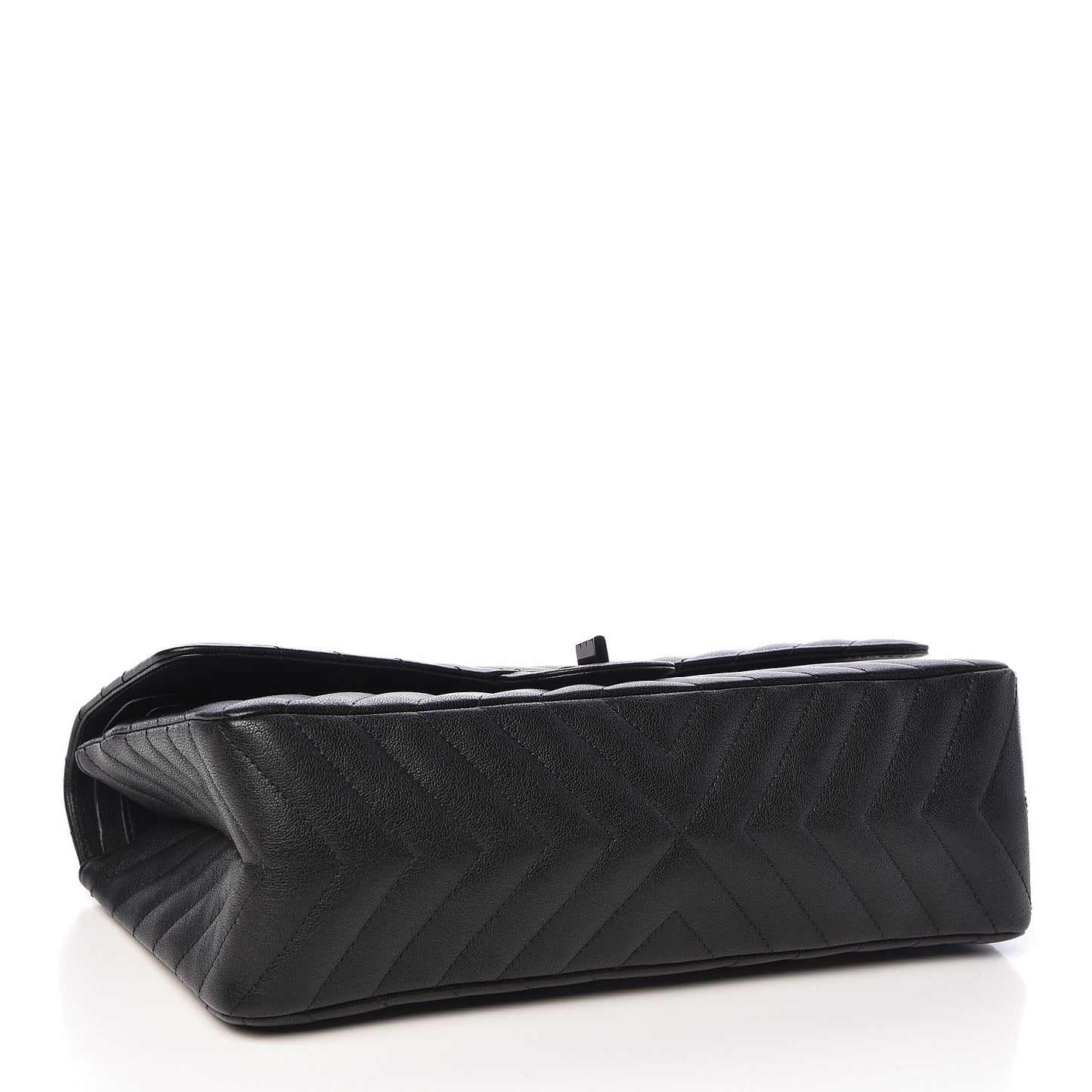 Sheepskin Chevron Quilted 2.55 Reissue 226 Flap So Black