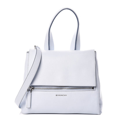 Givenchy Calfskin Small Pandora Pure Flap Bag Light Blue 1 of 15