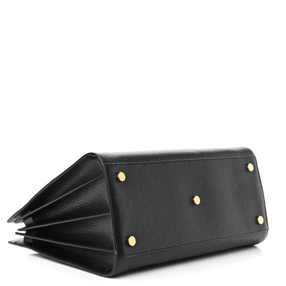Saint Laurent Grained Calfskin Large Sac De Jour Carryall Black 3 of 7