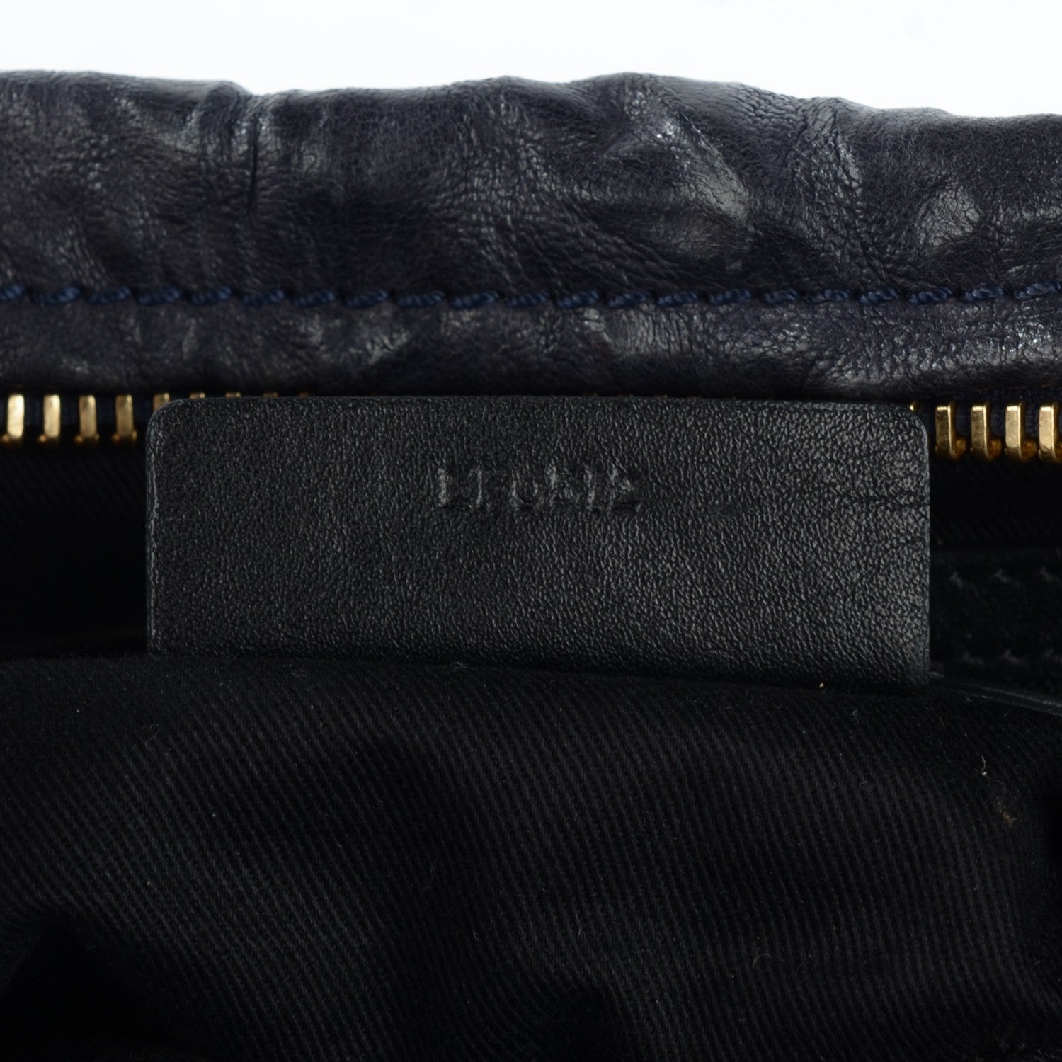 Givenchy Tumbled Sheepskin Medium Pandora Navy 7 of 7