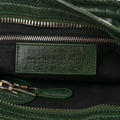 Balenciaga Agneau Giant 21 Silver Hardware City Evergreen 6 of 18