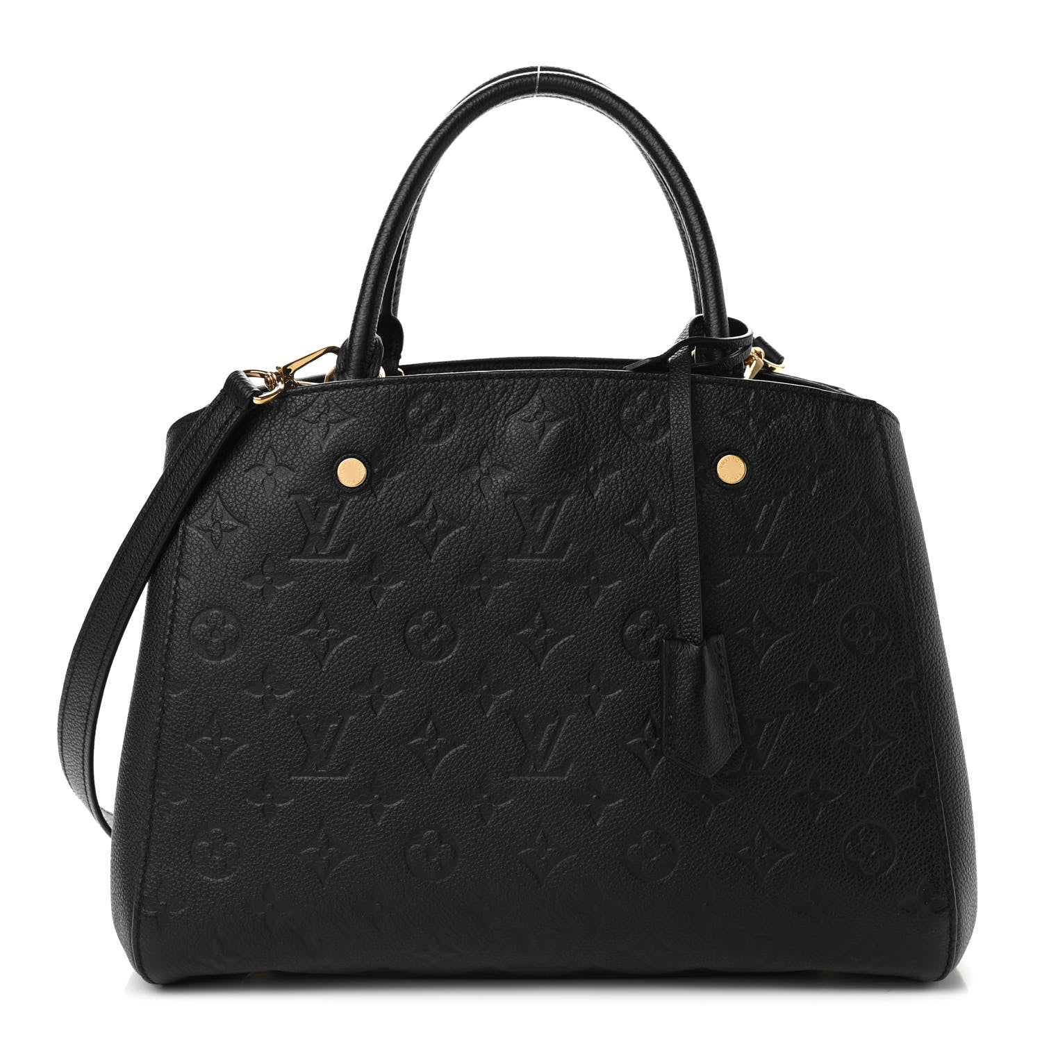 Louis Vuitton Empreinte Montaigne MM Black 1 of 10
