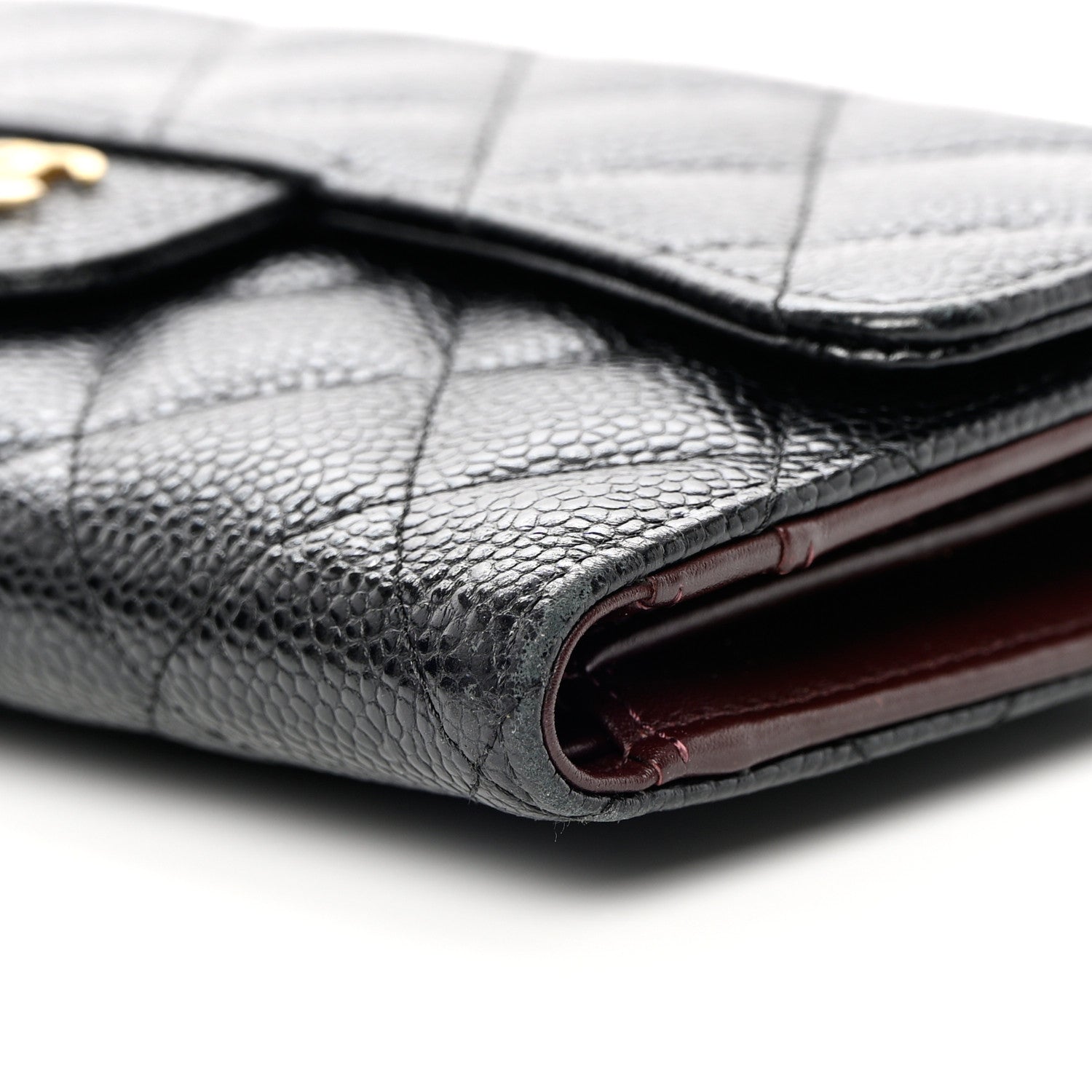 Chanel Caviar Quilted Large Flap Wallet Black 15 of 18
