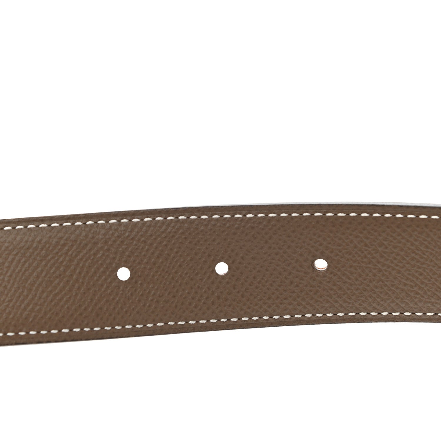 Hermes Epsom 32mm Gamma Belt 75 Gold Etoupe 3 of 6