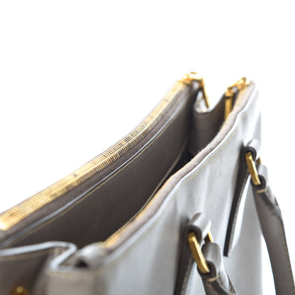 Prada Saffiano Large Galleria Double Zip Tote Argilla 9 of 13