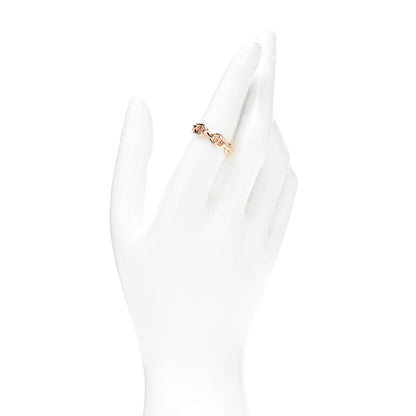 Hermes 18K Rose Gold PM Chaine D'Ancre Enchainee Ring 54 7 2 of 6