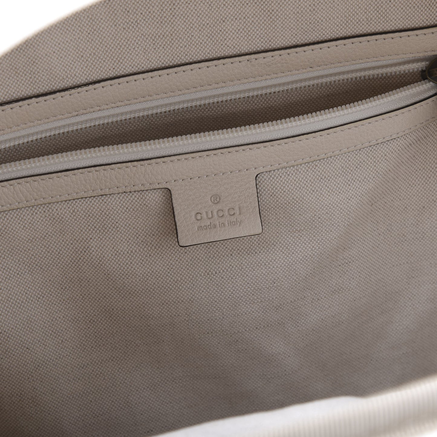 Calfskin Logo Day Backpack Mystic White