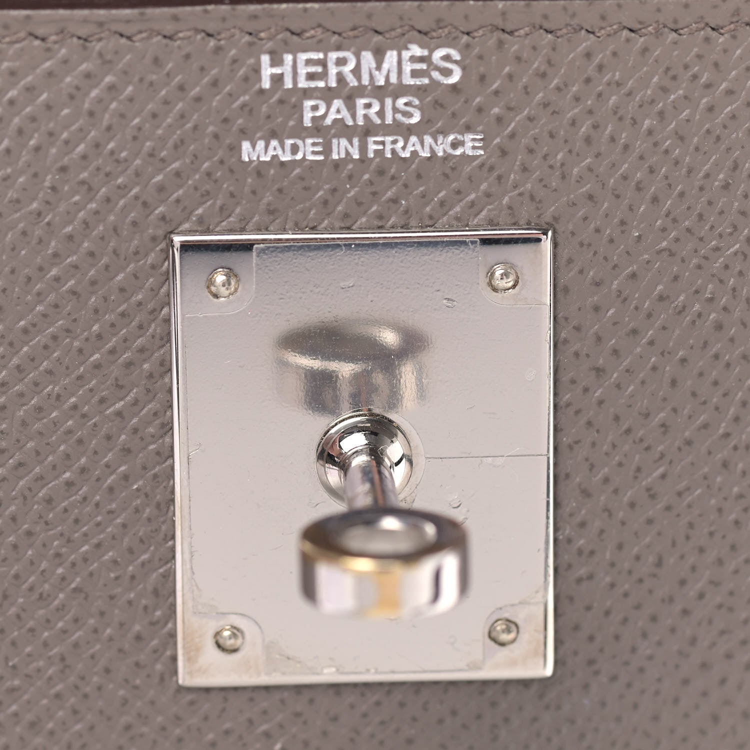 Hermes Epsom Kelly Sellier 32 Etain 24 of 41