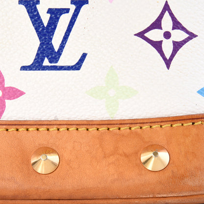 Louis Vuitton Monogram Multicolor Alma White 8 of 17