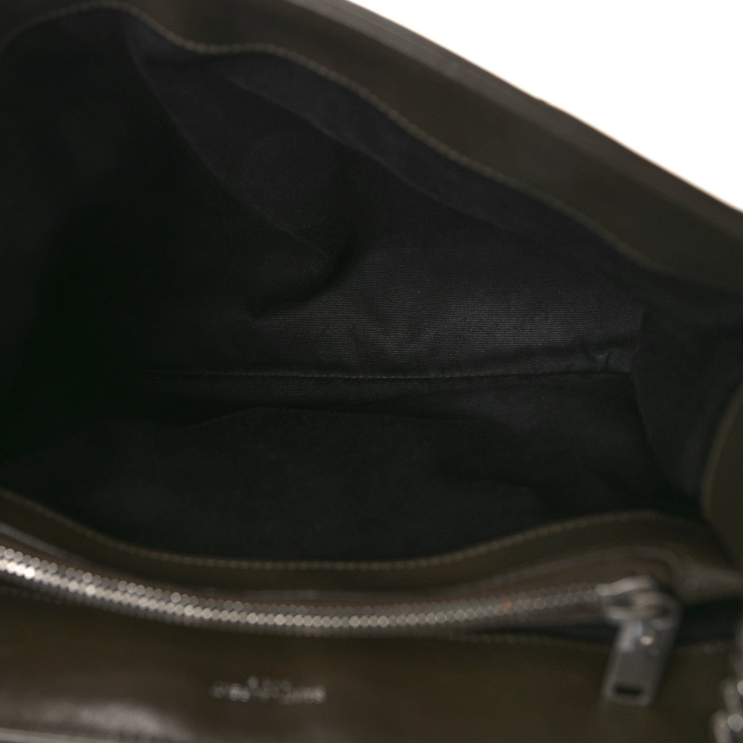 Saint Laurent Calfskin Y Quilted Monogram Medium Loulou Chain Satchel Khaki Fonce 5 of 9
