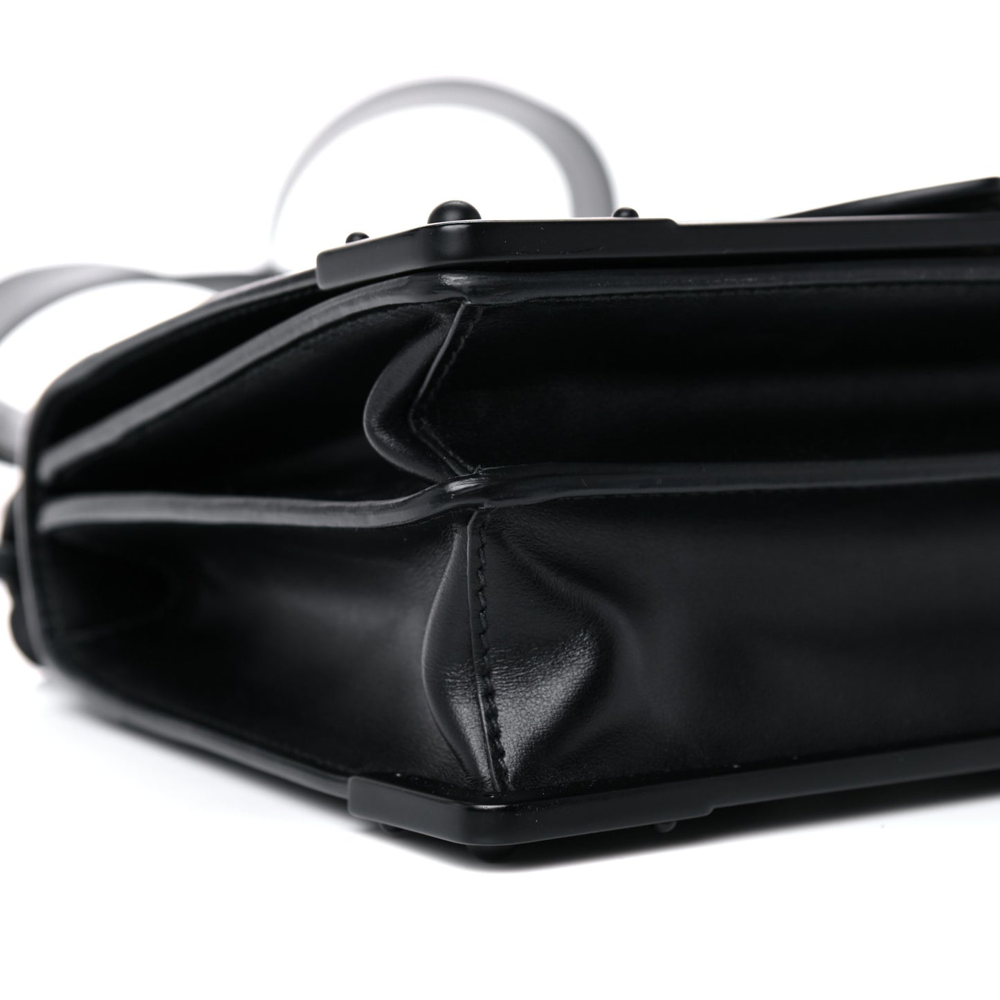 City Calfskin Saffiano Cahier Bag Black