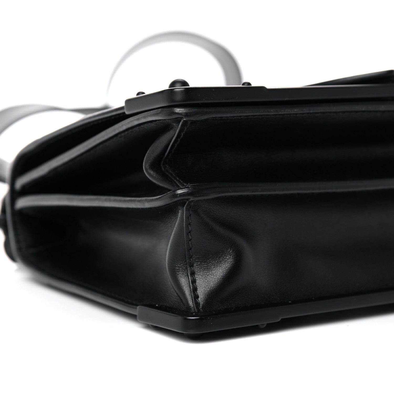 Prada City Calfskin Saffiano Cahier Bag Black 7 of 15