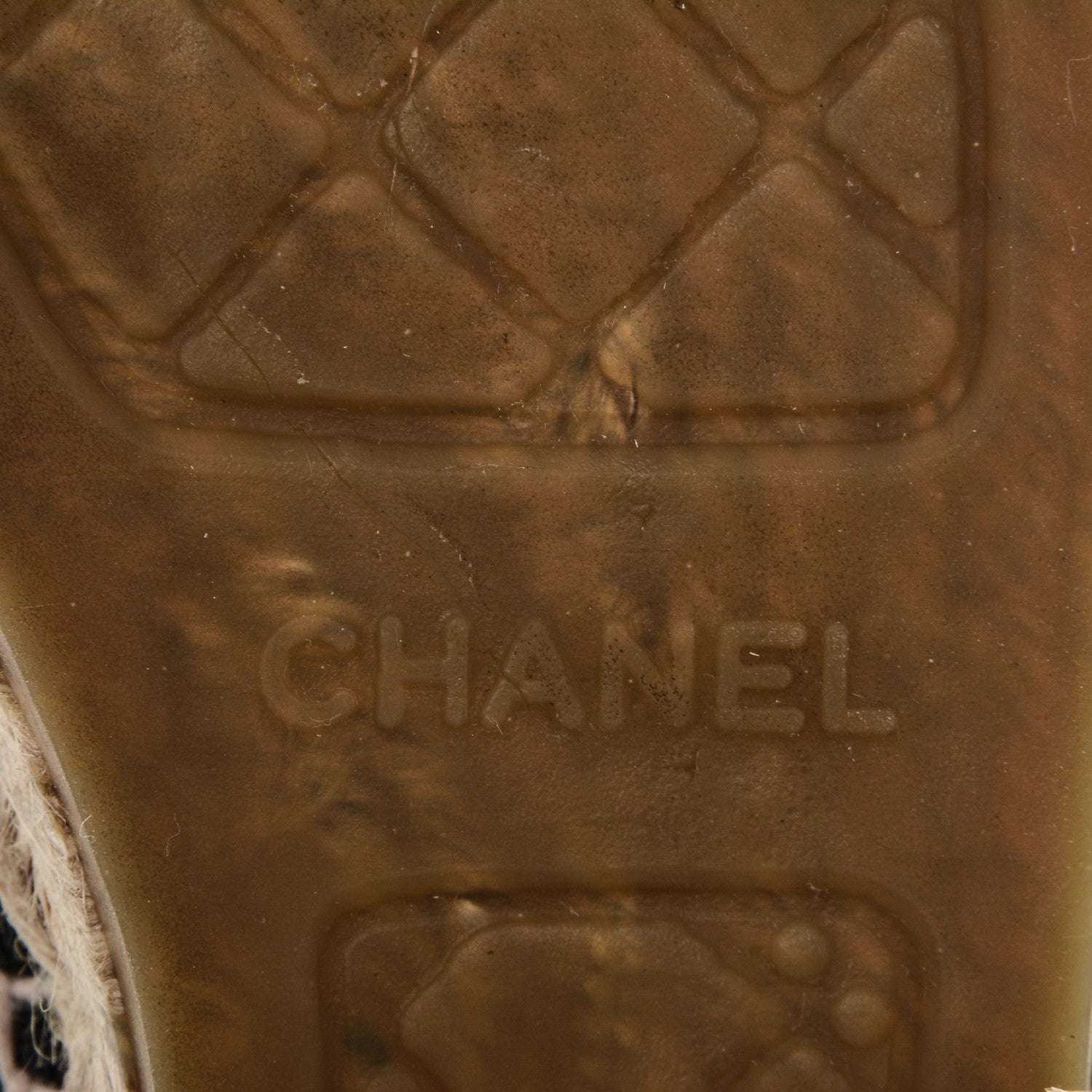 Chanel Patent Sequin CC Espadrilles 39 Black 6 of 8