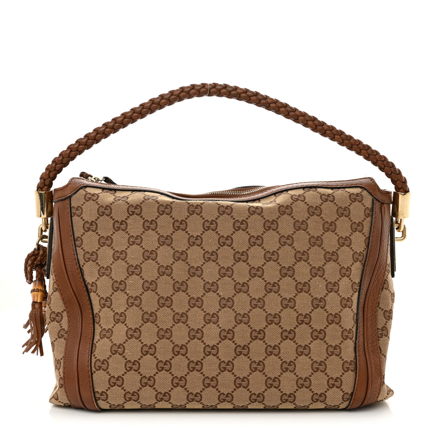 Monogram Cellarius Calfskin Medium Bella Hobo Beige Ebony Cuir