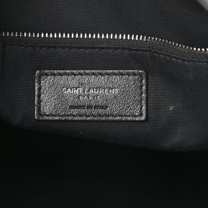 Saint Laurent Crinkled Calfskin Matelasse Monogram Niki Shoulder Bag Black 6 of 12