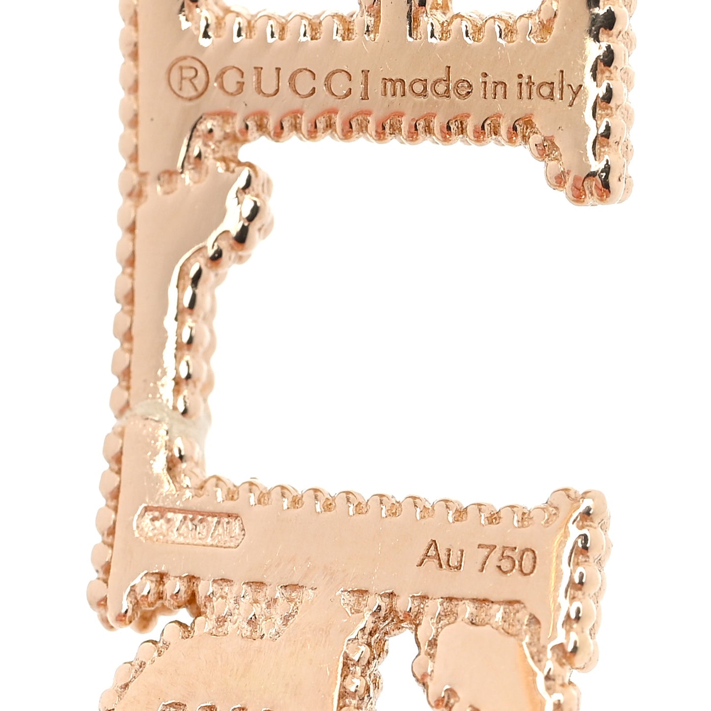 18K Yellow Gold L'Aveugle Par Amour Cuff Bracelet