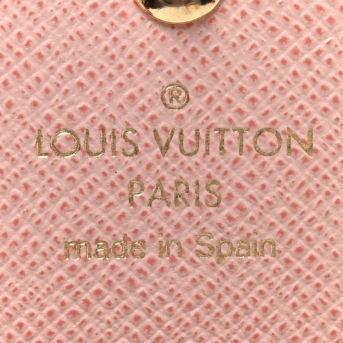 Monogram Rosalie Coin Purse Rose Ballerine