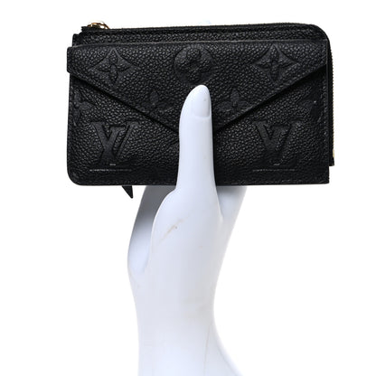Louis Vuitton Empreinte Recto Verso Card Holder Black 2 of 6