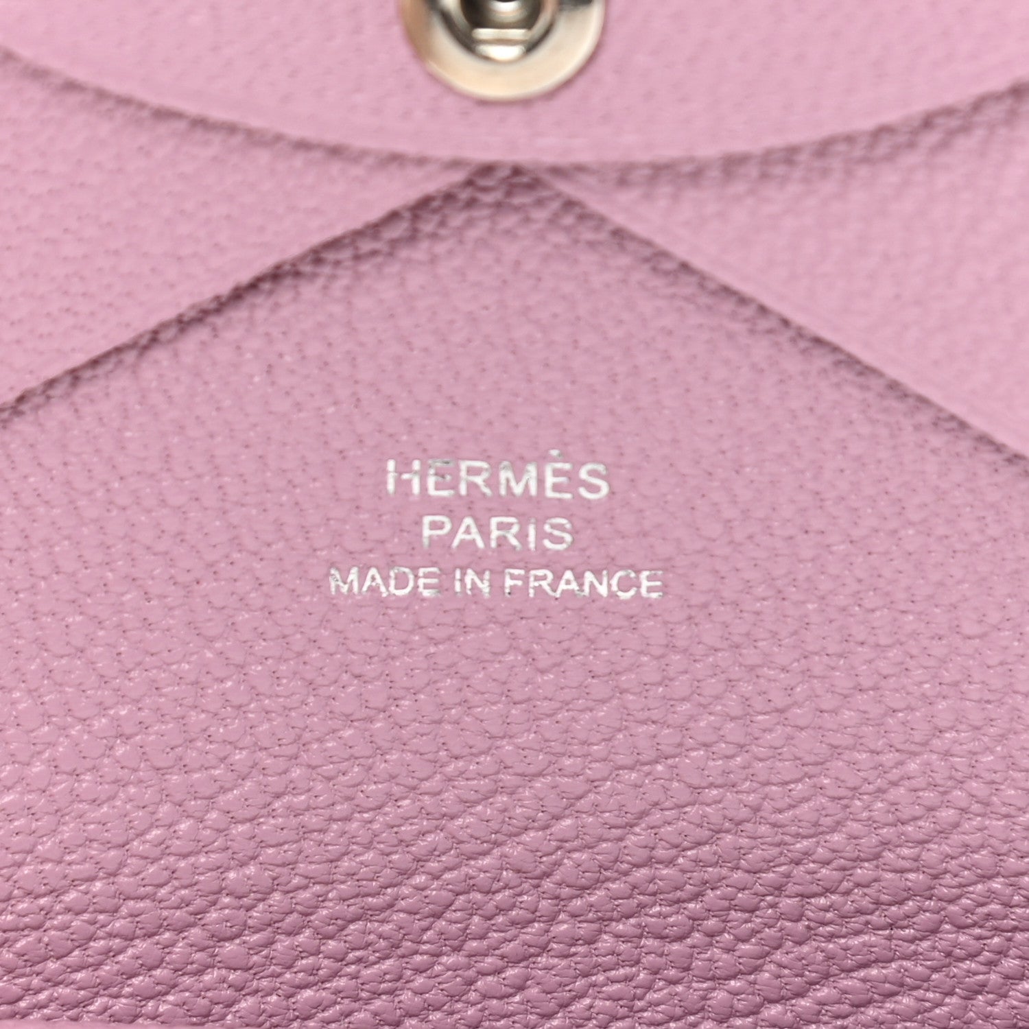 Hermes Chevre Mysore Calvi Duo Card Case Mauve Sylvestre 7 of 9